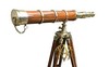 Wooden Brass Telescope thumbnail 1